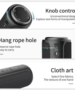 Loa Bluetooth Cyboris S12 | 30W, Âm Thanh Tự Nhiên, Chống Nước IPX7 15 che do am thanh eq cyboris s12