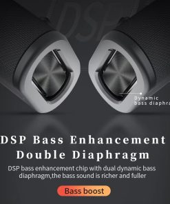 Loa Bluetooth Cyboris T9 | Soundbar Mini 80W, Âm Thanh 2.1 kênh, Pin 10400mAh 14 chip dsp tang cuong bass cyboris t9