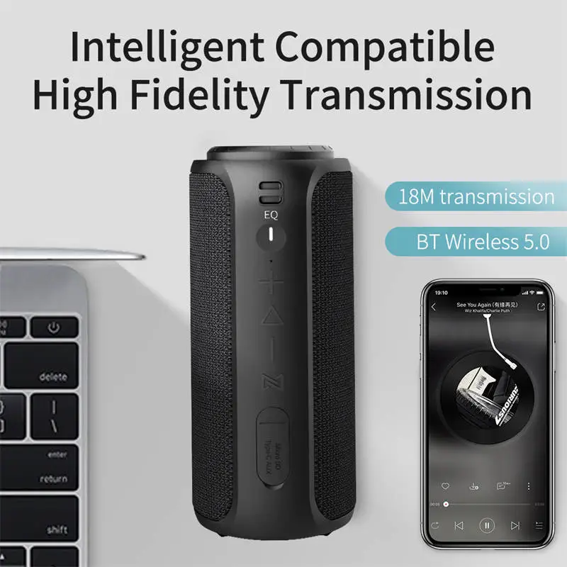 Loa Bluetooth Cyboris S12 | 30W, Âm Thanh Tự Nhiên, Chống Nước IPX7 5 chip xu ly dsp cyboris s12