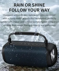 Loa Karaoke Bluetooth Cyboris T12 | 80W, Chống Nước IPX7, Kèm Micro Mini 21 chong nuoc ipx7 cyboris t12