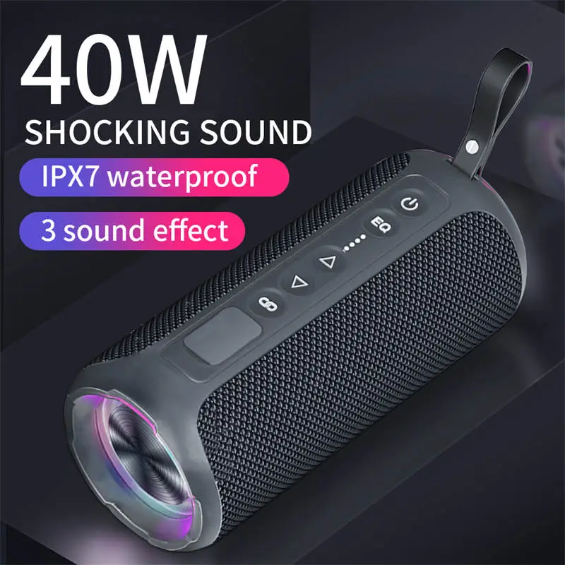 Loa Bluetooth Cyboris S7 | 40W, Chống Nước IPX7, Pin 16 Giờ 6 cong suat 40w cyboris s7