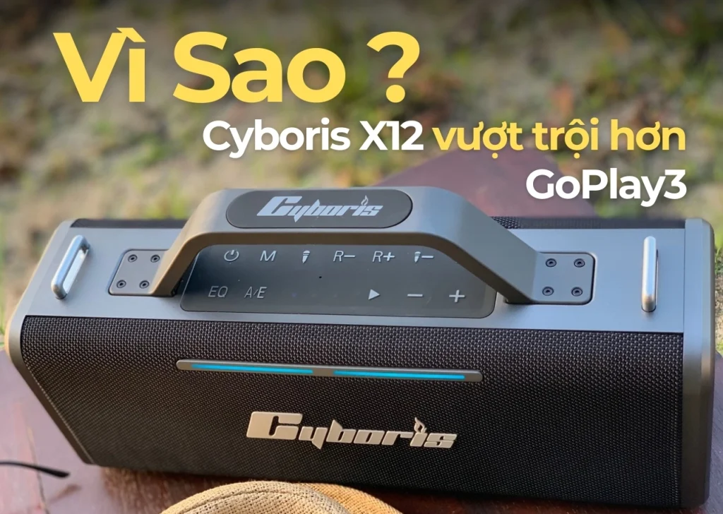 So Sánh Loa CYBORIS X12 và Harman Kardon GoPlay3: Lựa Chọn Hoàn Hảo Cho Trải Nghiệm Âm Nhạc 1 goplay3 4