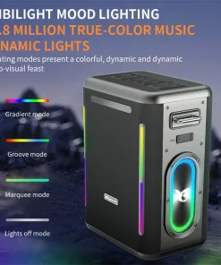 Loa Karaoke Cyboris X15 400W | Pin 30.000mAh, Sạc Nhanh 65W 21 hieu ung am thanh eq cyboris x15