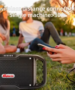 Loa Bluetooth Cyboris Motor Boom X10 | 120W, Âm Thanh Hi-Fi, Chống Nước IPX6 17 ket noi bluetooth 5 3 cyboris x10