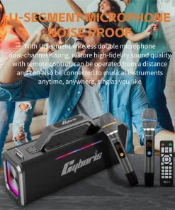 Loa Karaoke Cyboris Battleship X12 | 200W 18 ket noi tws 400w cyboris x12