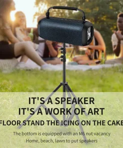 Loa Karaoke Bluetooth Cyboris T12 | 80W, Chống Nước IPX7, Kèm Micro Mini 23 kha nang gan chan de loa cyboris t12