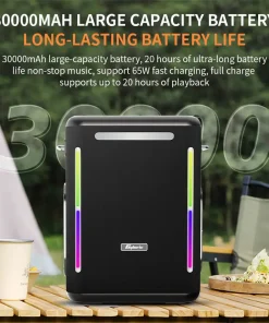 Loa Karaoke Cyboris X15 400W | Pin 30.000mAh, Sạc Nhanh 65W 26 pin 30000mah cyboris x15