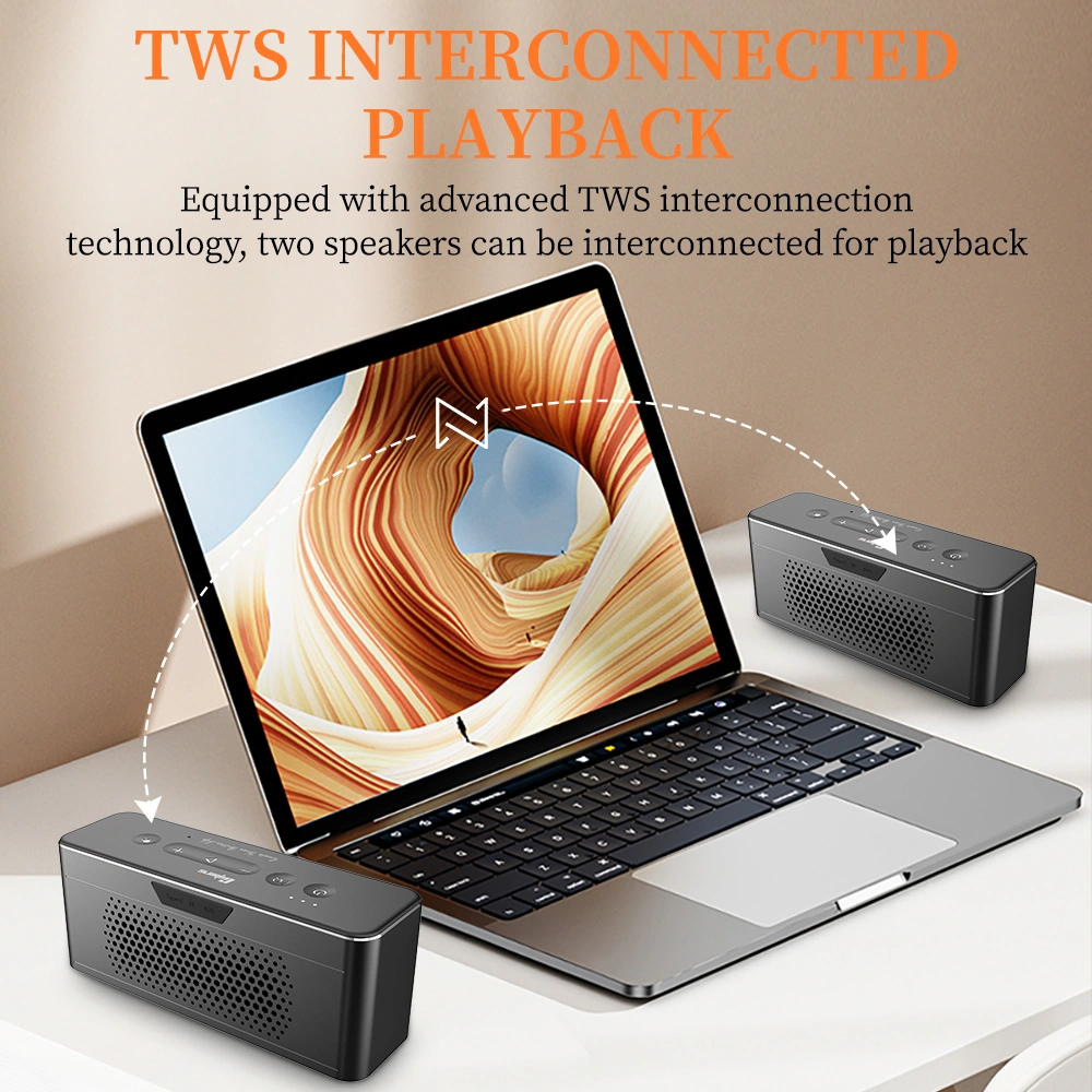 Loa Bluetooth Cao Cấp Cyboris T3 Pro | Vỏ Nhôm, Âm Thanh Hi-Fi, DSP 9 pin 5000mah cyboris t3 pro