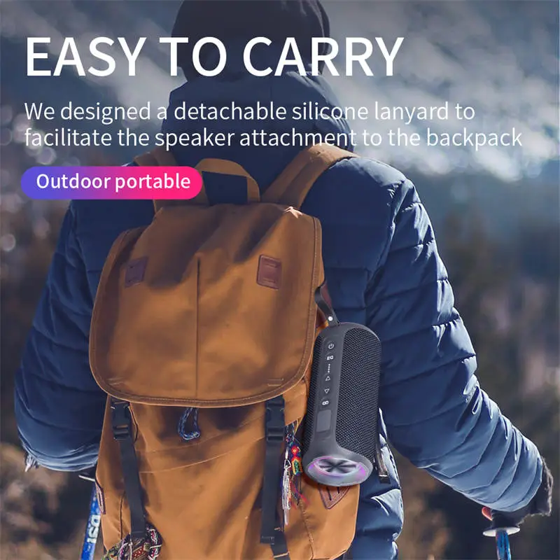 Loa Bluetooth Cyboris S7 | 40W, Chống Nước IPX7, Pin 16 Giờ 8 thiet ke di dong cyboris s7