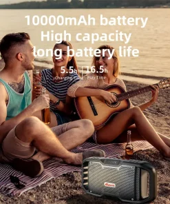 Loa Bluetooth Cyboris Motor Boom X10 | 120W, Âm Thanh Hi-Fi, Chống Nước IPX6 19 thiet ke di dong cyboris x10