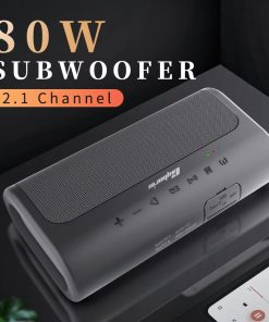 Loa Bluetooth Cyboris T9 | Soundbar Mini 80W, Âm Thanh 2.1 kênh, Pin 10400mAh 17 thiet ke soundbar mini cyboris t9