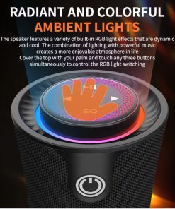 Loa Bluetooth Cyboris T16 | 80W, Thiết Kế Trụ, Cảm Ứng, Đèn RGB 14 thong so ky thuat cyboris t16 3