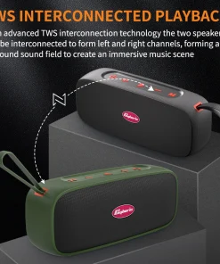 Loa Bluetooth Cyboris S16 | 40W, Chống Sốc, Chống Nước IPX7, Stereo 360° 9 am thanh 360 cyboris s16