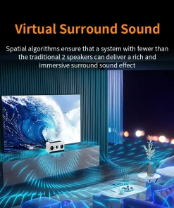 Loa Chất Lỏng Từ Tính Cyboris B1 | Đồng Hồ LED, Âm Thanh Vòm 18 am thanh vituarl surround cyboris b1