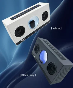 Loa Chất Lỏng Từ Tính Cyboris B1 | Đồng Hồ LED, Âm Thanh Vòm 23 ket noi 2 loa tws cyboris b1