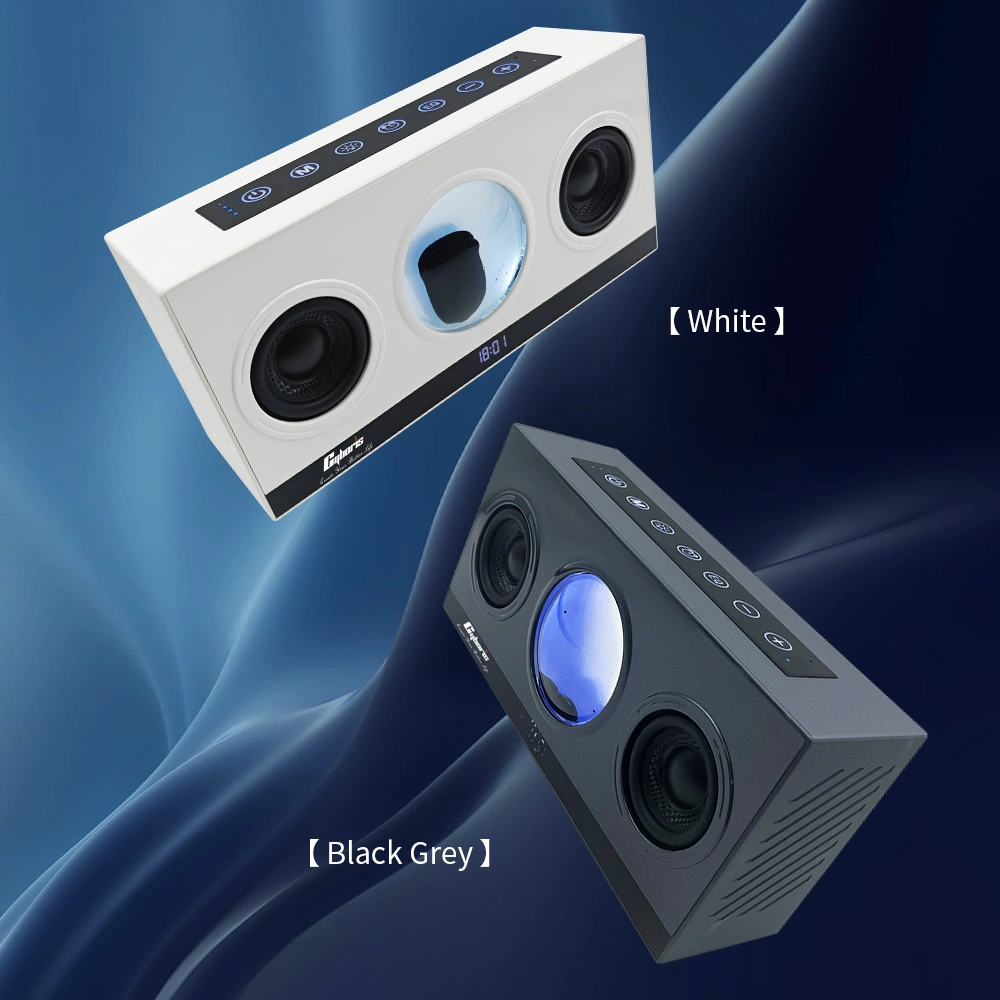 Loa Chất Lỏng Từ Tính Cyboris B1 | Đồng Hồ LED, Âm Thanh Vòm 11 ket noi 2 loa tws cyboris b1