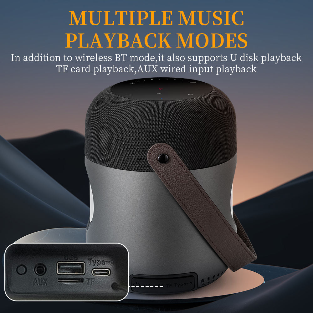 Loa Bluetooth Cyboris Kongming Lantern X9 | 100W, Âm Thanh 360°, 4.1 Kênh 4 ket noi bluetooth 5 3 cyboris