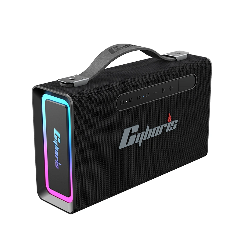 Loa Bluetooth Cyboris T15 | 100W, Âm Thanh 2.1 kênh, Đèn RGB 2 loa bluetooth cyboris magicbox t15 3