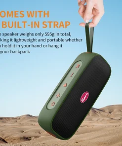 Loa Bluetooth Cyboris S16 | 40W, Chống Sốc, Chống Nước IPX7, Stereo 360° 12 thiet ke ben bi chong soc cyboris s16