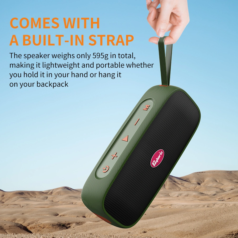 Loa Bluetooth Cyboris S16 | 40W, Chống Sốc, Chống Nước IPX7, Stereo 360° 6 thiet ke ben bi chong soc cyboris s16