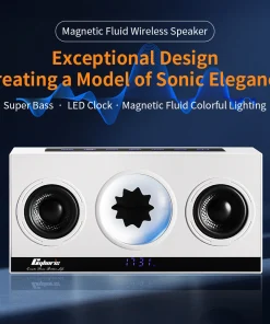 Loa Chất Lỏng Từ Tính Cyboris B1 | Đồng Hồ LED, Âm Thanh Vòm 25 thiet ke sang trong cyboris b1