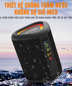 Loa Bluetooth Cyboris S1 | 10W, Đèn RGB, Siêu Nhỏ Gọn, Bảo hành 18 tháng 11 chong tham nuoc cyboris s1
