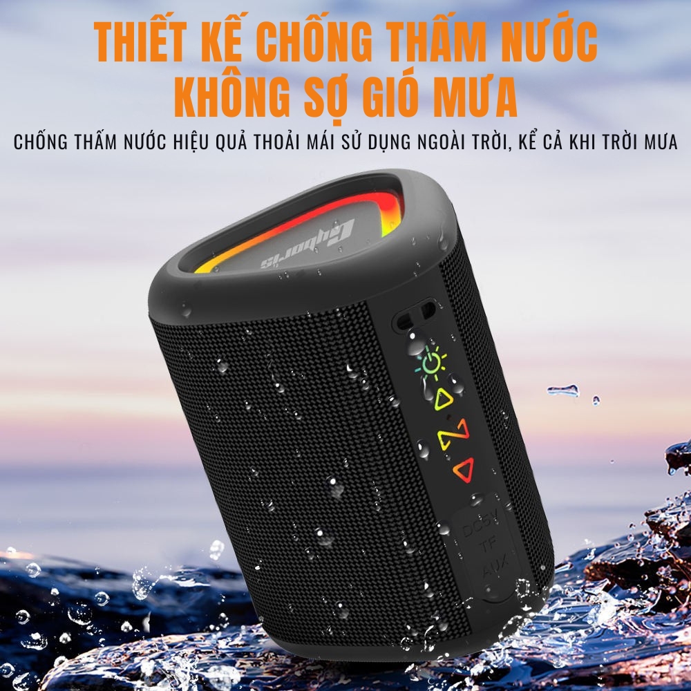 Loa Bluetooth Cyboris S1 | 10W, Đèn RGB, Siêu Nhỏ Gọn, Bảo hành 18 tháng 21 Thiết kế siêu nhỏ gọn, lý tưởng để mang theo trong những chuyến đi