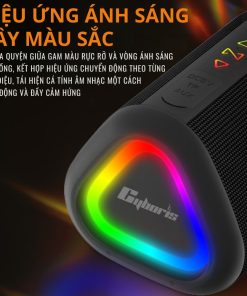 Loa Bluetooth Cyboris S1 | 10W, Đèn RGB, Siêu Nhỏ Gọn, Bảo hành 18 tháng 13 ket noi 2 loa tws cyboris s1