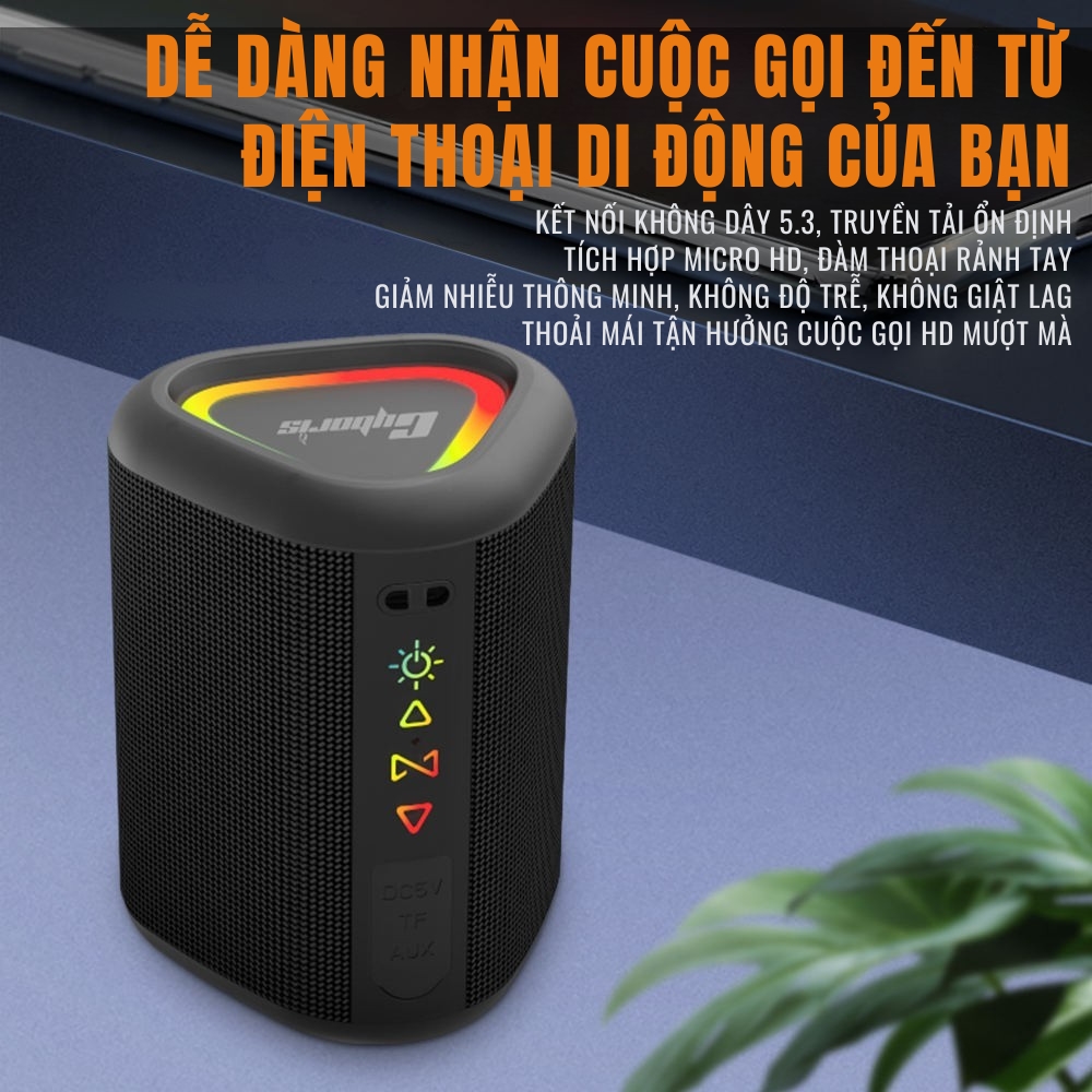 Loa Bluetooth Cyboris S1 | 10W, Đèn RGB, Siêu Nhỏ Gọn, Bảo hành 18 tháng 6 loa bluetooth mini cyboris s1